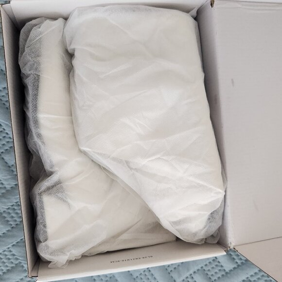 GoGo style white boots size 8 (great for a costume) - Picture 3 of 8